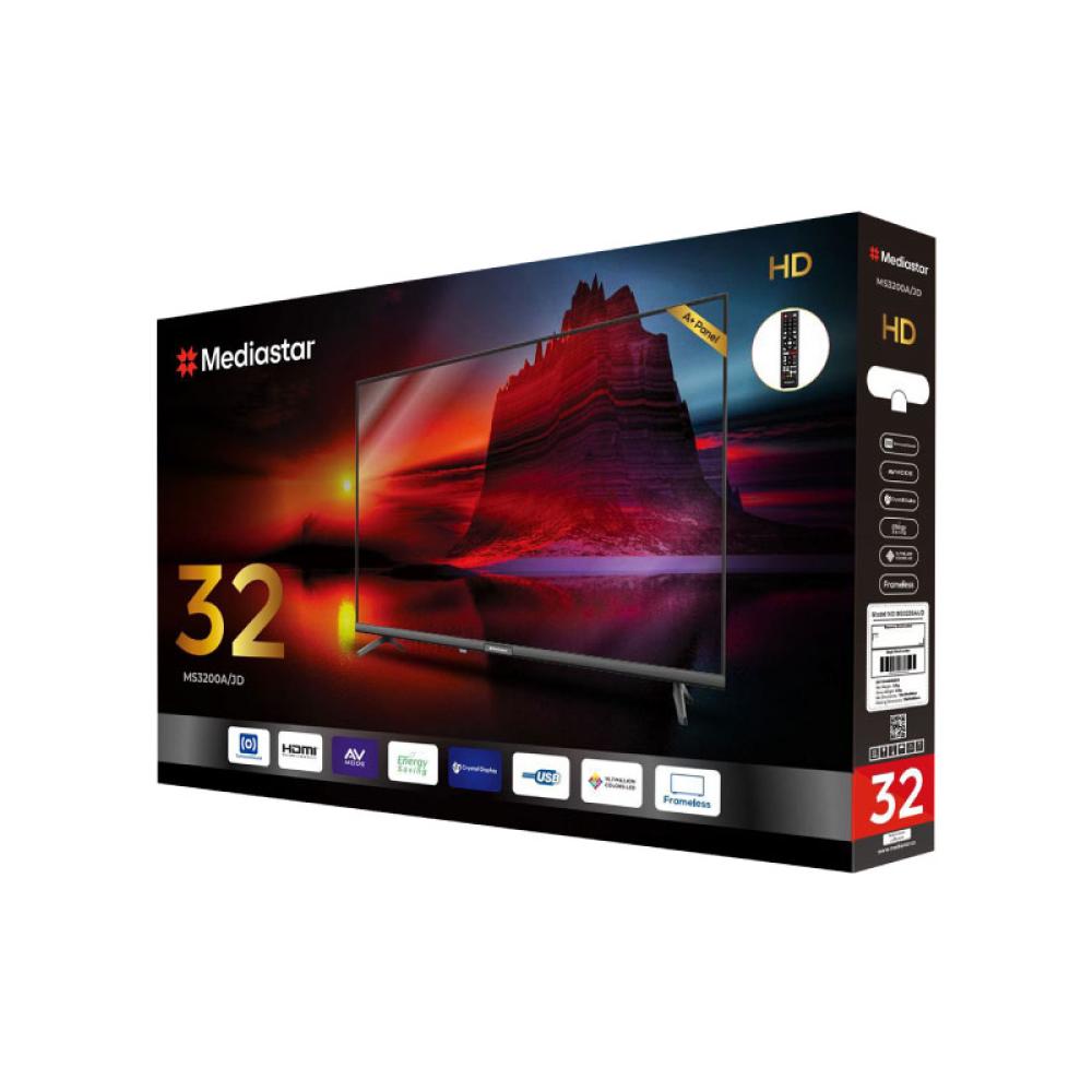 ميديا ستار 32 انش ضد الكسر ذكية اندرويد 14